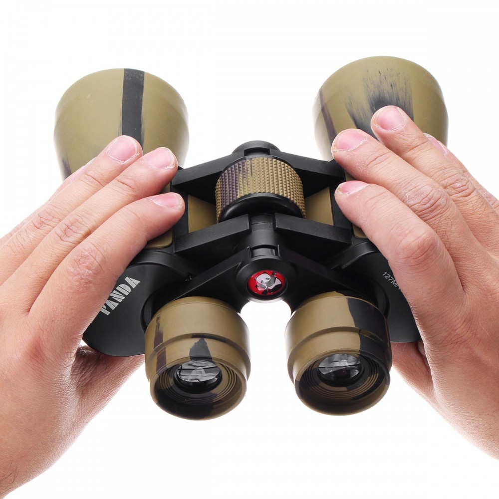 x50 Outdoor Tactical Binoculars HD BAK4 Optic Day Night Vision Telescope Camping Hiking Travel