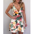 Summer women's sexy halter dress