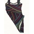 Spring and summer new dress sleeveless printed short skirt one-step skirt women