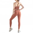 New Yoga Bra Female Cross Sling Beautiful Back Sports Vest Running Fitness Quick Dry Gathering Bra