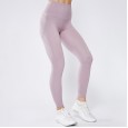 New mesh splicing nylon high waist hip hip sports tight trousers yoga sports pants women