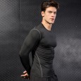 Men's tight training PRO sports fitness running long-sleeved wicking quick-drying long-sleeved shirt T-shirt clothes 10