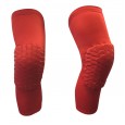 Basketball PRO Protective Sports Honeycomb Anti-collision Counter Lengthen Knee Pads Calf High Elastic Quick Dry Polyester 1079
