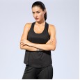 Women's Sports Vest Fitness Yoga Running T-shaped Back Hollow Sling Quick-drying Loose Vest