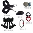 The fifth generation of aerial yoga vitality belt indoor yoga flying dance belt Pilates magic lanyard hanging bungee belt