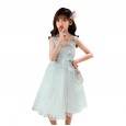 Girls' vests, summer dresses, new children's mesh princess skirts, middle-aged children's skirts