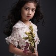 Children's small fresh dress girl chiffon fairy princess skirt summer big boy parent-child dress