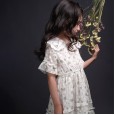 Children's small fresh dress girl chiffon fairy princess skirt summer big boy parent-child dress