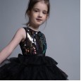 Children's clothing sequins sleeveless princess dress summer girl birthday party show dress