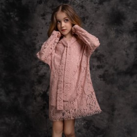 Girls bottoming lace suit camisole lace mid-large children's clothing suit spring summer skirt