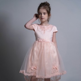 Children's clothing short-sleeved princess dress dress