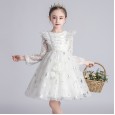 Children's dress summer dress new dress children's dress fluffy mesh yarn skirt Liuyi performance dress