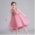 New children's clothing dress women's fashion children sleeveless skirt spring and summer princess skirt