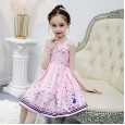 Summer new girl princess skirt vest dress new children's clothing suspender skirt