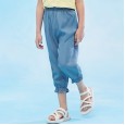 Spring and summer new children's pants children's clothing children's thin trousers girls cool Tencel denim mosquito pants