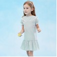 Summer new lace children's dress children's clothing foreign doll collar children's dress