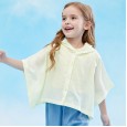 Summer new children's jacket jacquard air-conditioned clothing children's clothing girls hooded sunscreen clothing cardigan