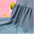 Summer new princess dress children's clothing shiny knitted big skirt girl dress