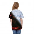 Best selling wolf digital printing boys and girls t-shirt tide children's short-sleeved sweatshirt