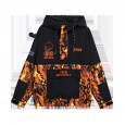 Little yellow duck men's new tide brand sweater coat personality sports men's jacket