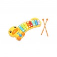 Little yellow duck baby hand knocking music piano 0-1 year old baby educational toys music toys