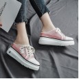 Baotou half slippers female summer new outer wear without heel thick bottom inner increase lazy sandals small white muffin shoes
