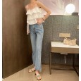 New Product College Style Woven Tassel Flat Open Toe Lazy Slippers Cool Beach Wear