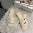 Summer Roman style fashion open-toed lazy flat bottom beach female cool half slippers