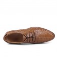 Business casual leather shoes leather pointed crocodile pattern leather shoes large size men's shoes 36-49 50 yards