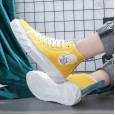 Spring new shoes high-top canvas shoes men's lace wild trend student men's shoes