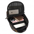Men Women Outdoor Travel Skull Pattern Polyester Multifunctional Shoulders Bag Backpack - White 