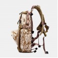 Men Waterproof Outdoor Backpack Multifunctional Tennis Bag - Khaki 
