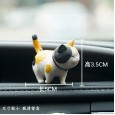 Car Decoration Car Accessories Simulation Cat Doll Kitty Creative Car Center Console Toy Cat Cat Micro Landscape