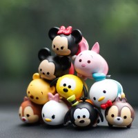 Cute and creative ten Jade Le doll car ornaments in the jewelry doll bag with car stickers