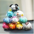 Cute and creative ten Jade Le doll car ornaments in the jewelry doll bag with car stickers