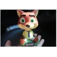 Cartoon rabbit fox shaking his head doll car decoration cute creative car doll car accessories