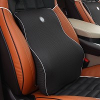 GiGi Car Waist Pillow Bamboo Charcoal Memory Cotton Deodorization Four Seasons Universal Breathable Car Office Pillow