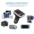 New stereo car FM transmitter car Bluetooth hands-free car mp3 with dual USB car charger Car mp3