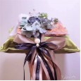 Car aromatherapy bamboo charcoal bag creative dried flower sachet in addition to odor formaldehyde car interior jewelry car home dual-use
