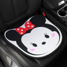 Creative car cushion cute cartoon no back car cushion four seasons universal car breathable anti-skid seat cushion
