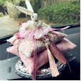Car dry flower bamboo charcoal bag creative double-layer car with formaldehyde odor interior supplies car home dual-use