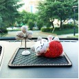 Lucky Cat Car Decoration Creative Diamond Lucky Cat Center Console Decoration Doll Cartoon Car Interior Decoration