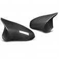 Suitable for BMW carbon fiber modified M2 M3 M4 F80828387 right driving carbon fiber rearview mirror shell