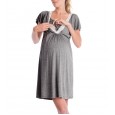 Hot-sale lace stitching multifunctional mother nursing dress pajamas before and after pregnancy