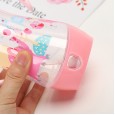 Wide mouth antler buckle bottom bottle PP curved anti-flatulence bottle 300ml nipple bottle