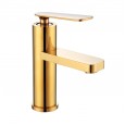 Washbasin faucet copper washbasin faucet hot and cold mixing faucet black simple