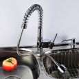 Pull-out faucet shower kitchen washing sprinkler two functions handheld ABS electroplating small shower faucet accessories