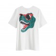 White short-sleeved T-shirt female summer new wave of super fire cotton t-shirt loose shirt