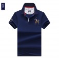 6565 # Men's Polo Shirt Men's Lapel Short Sleeve T-Shirt Hot Sale