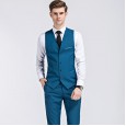 Summer slim suit professional dress groom groom groom wedding dress suit suit men three-piece suit